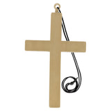Plastic cross costume necklace, Amscan 390120