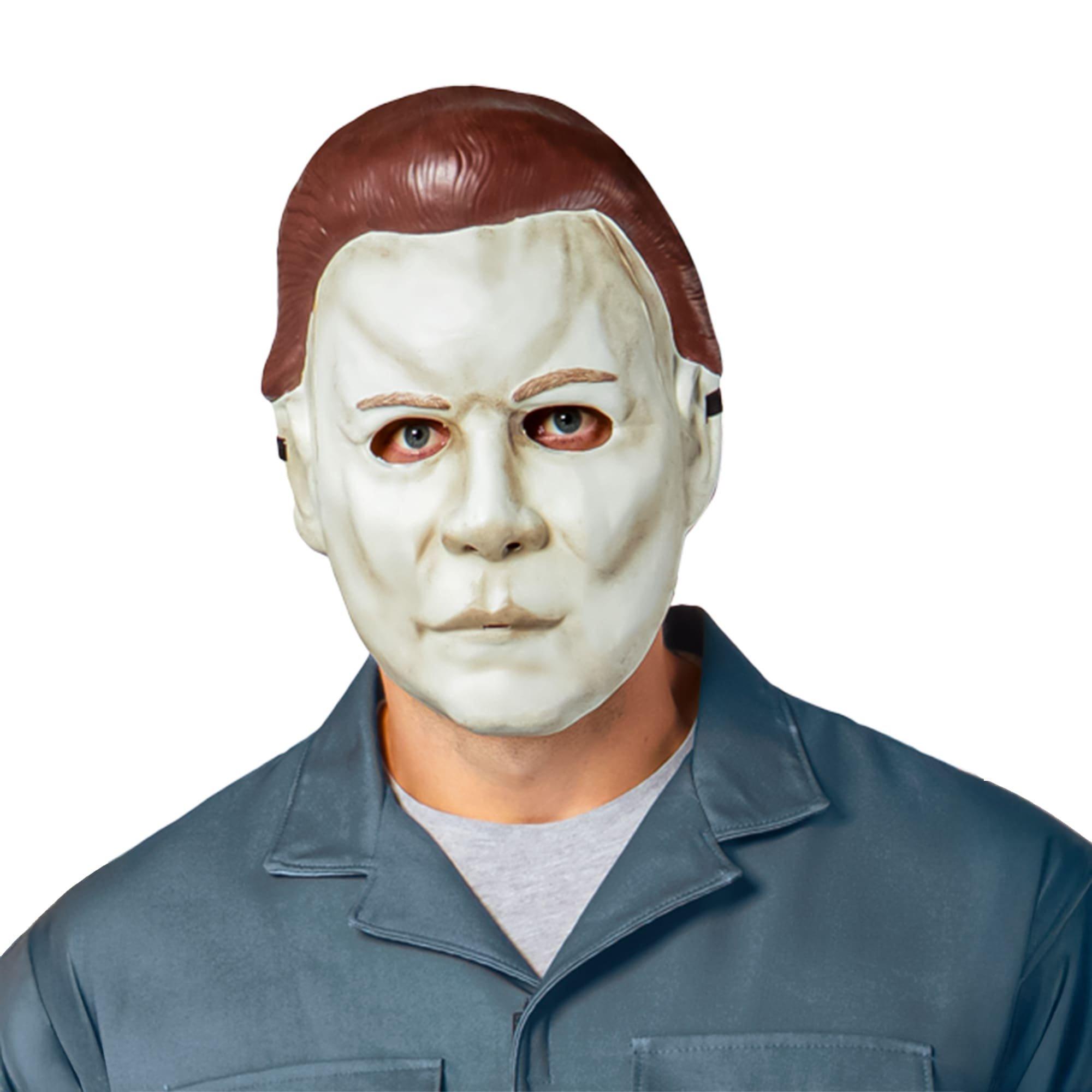 Adult Michael Myers half costume mask