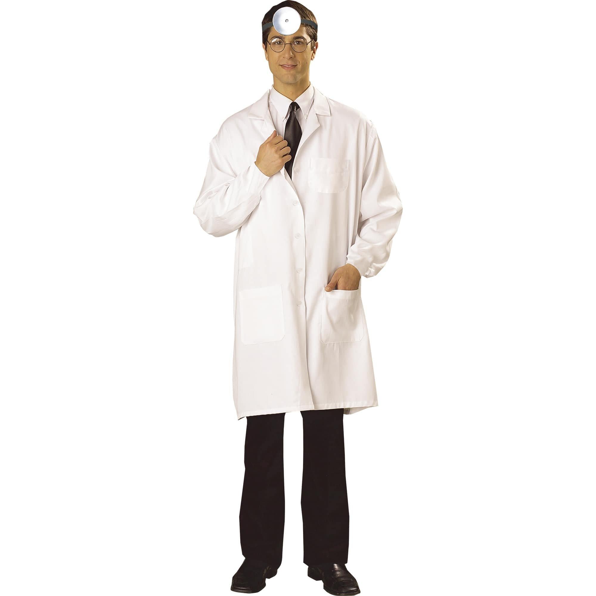 Adult costume lab coat, plus size