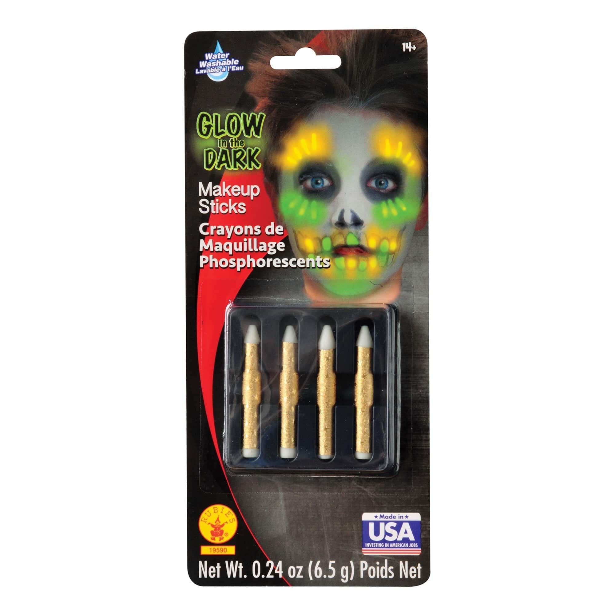 Glow-in-the-dark costume makeup stick