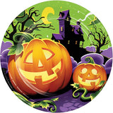 8-Count 8.75 in. Pumpkin Prowler Plates