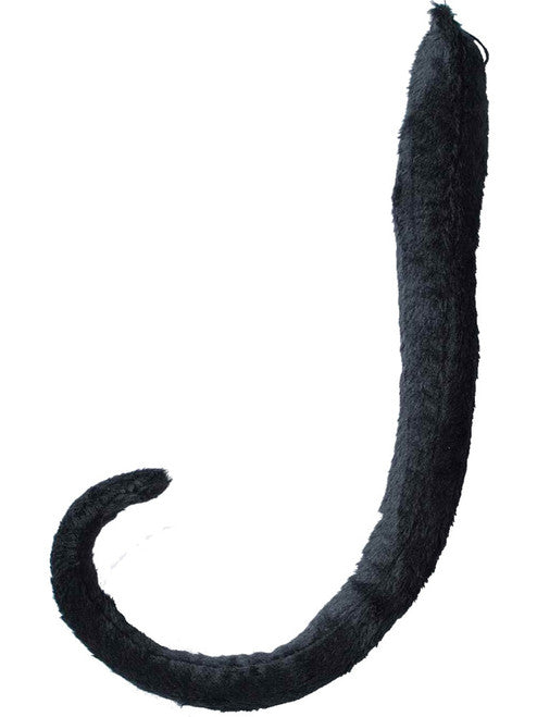 Long black cat or mouse costume tail, Forum Novelties 25163