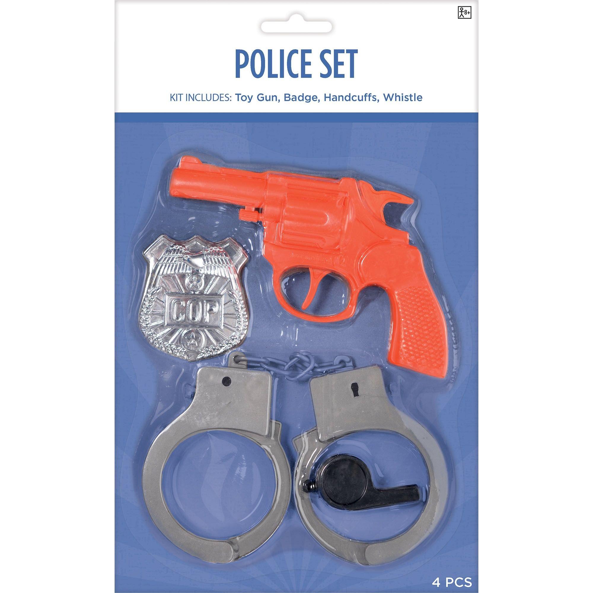 Police costume accessory prop set