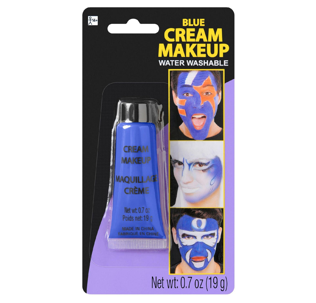 Blue cream costume makeup, 0.7-ounce tube
