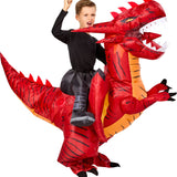 Boys' Red Dragon Inflatable Costume
