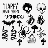 12-Count Spellbound Cutouts - Halloween decor at Party Pig Austin