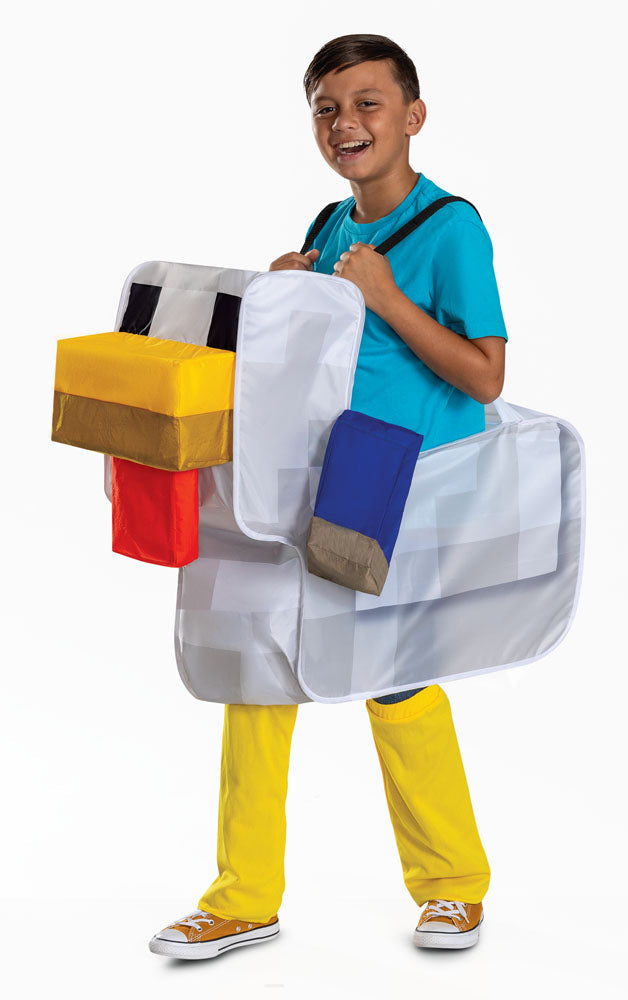 Boys' Chicken Jockey Ride-On Minecraft Costume