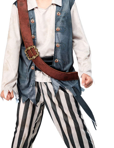 Boys' Weathered Pirate Costume