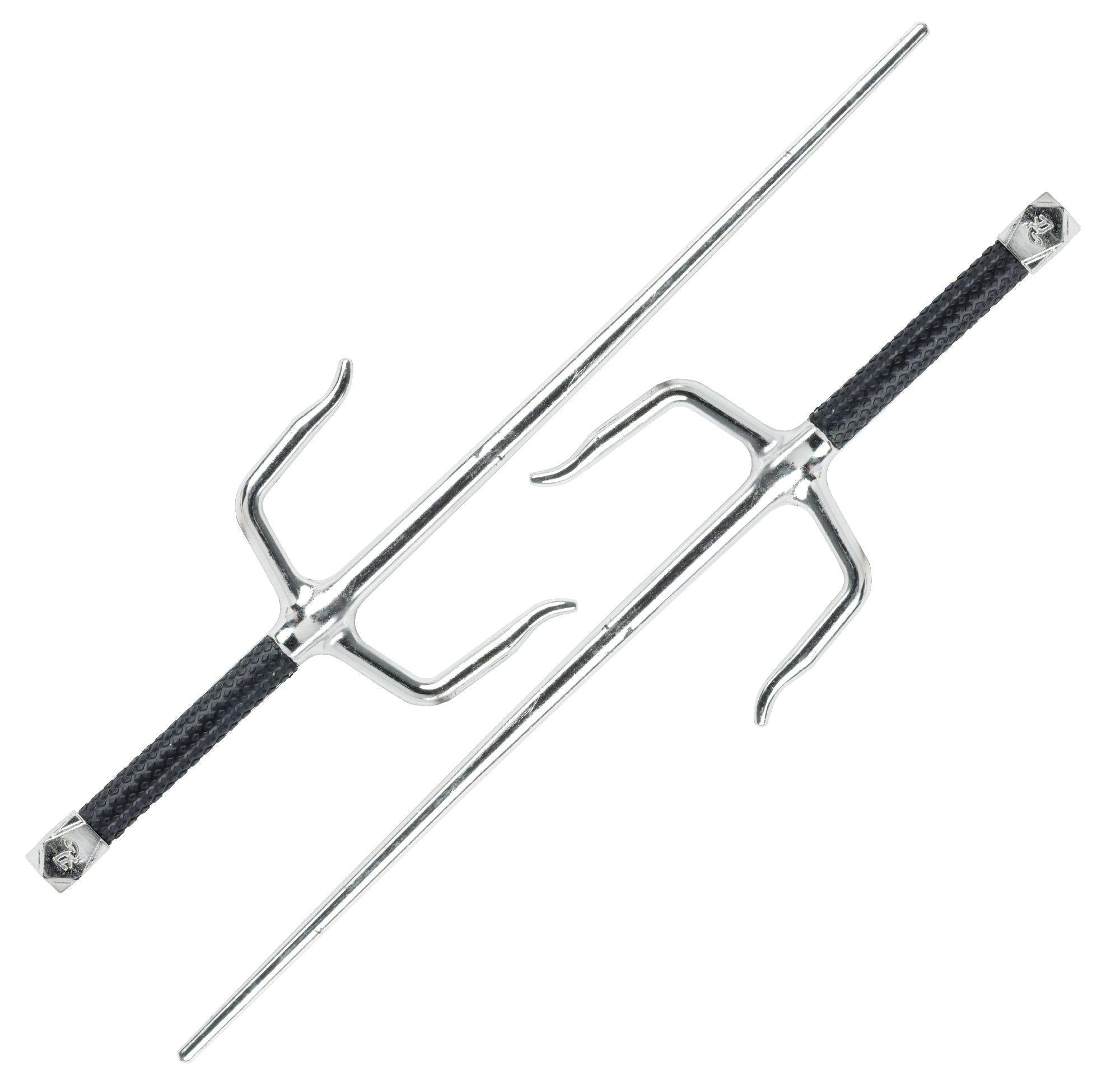 Ninja costume sai toy prop set, two pieces
