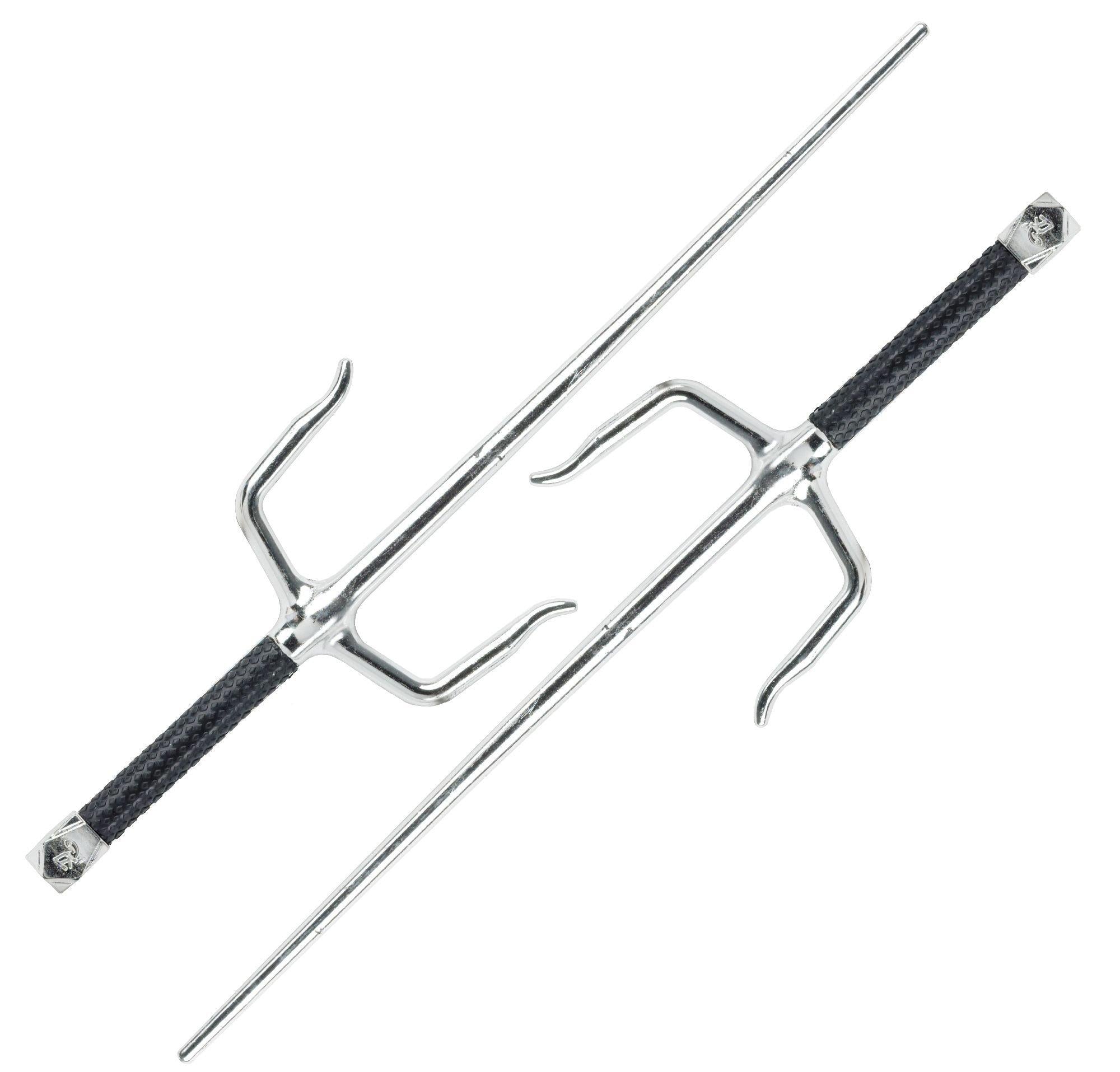 Ninja costume sai toy prop set, two pieces