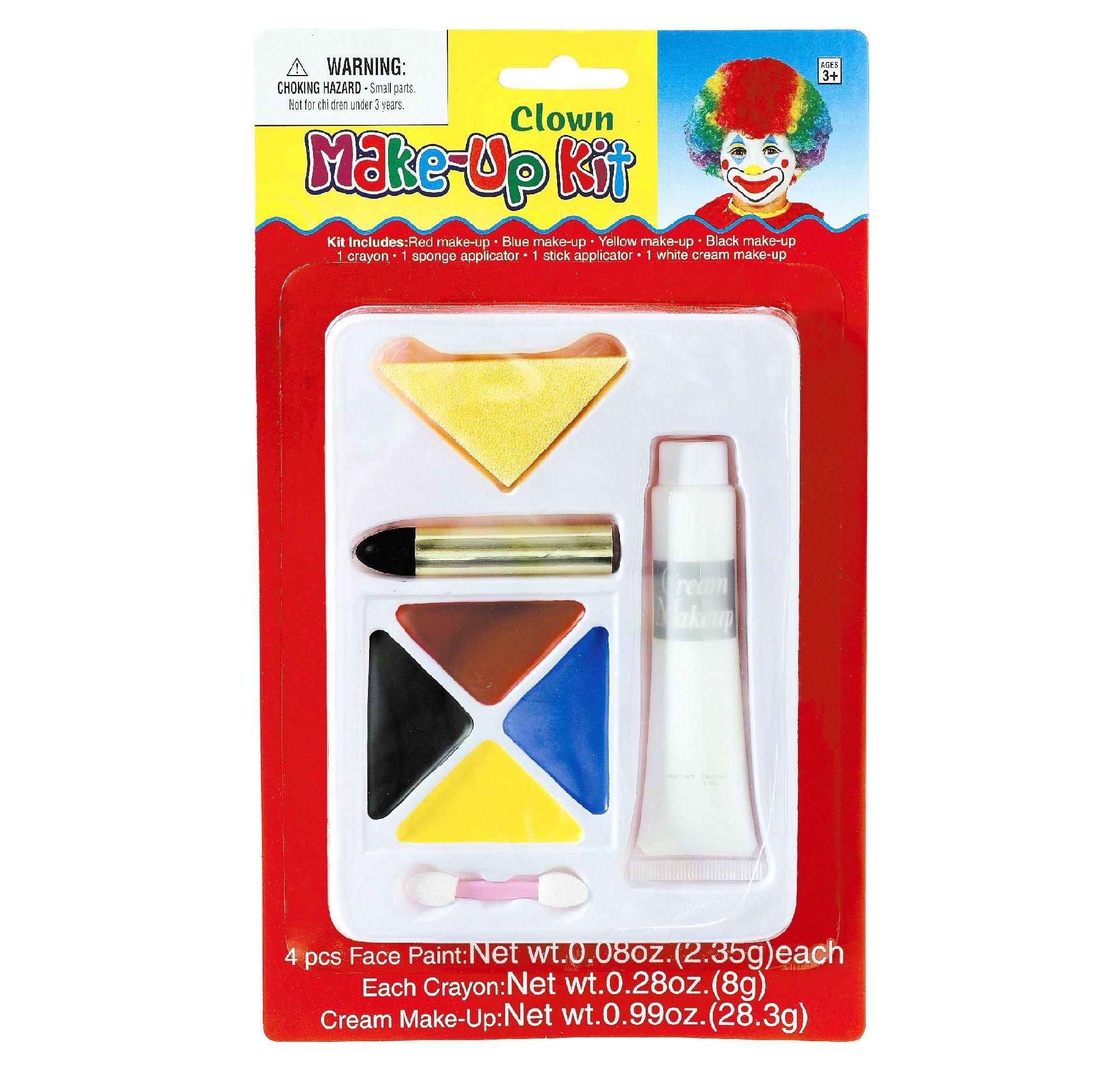 Clown costume makeup kit