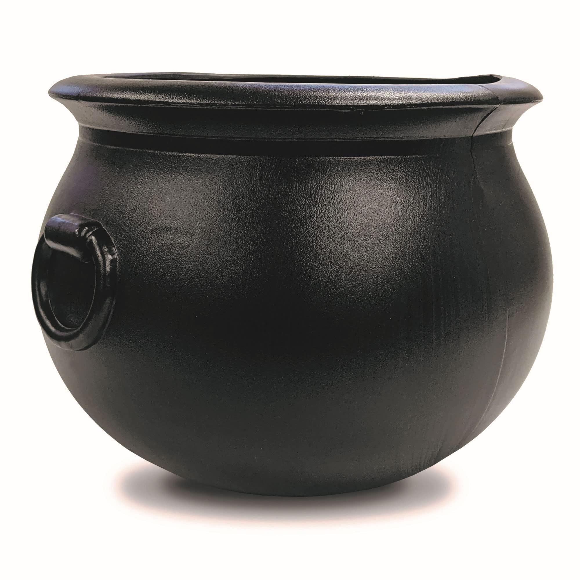 12 in. Black Halloween Cauldron