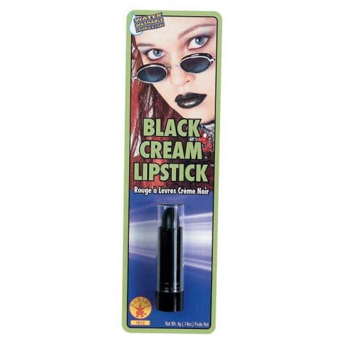 Black cream costume lipstick, style 1012