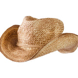 Straw cowboy costume hat