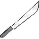 Chrome-plated costume machete toy prop