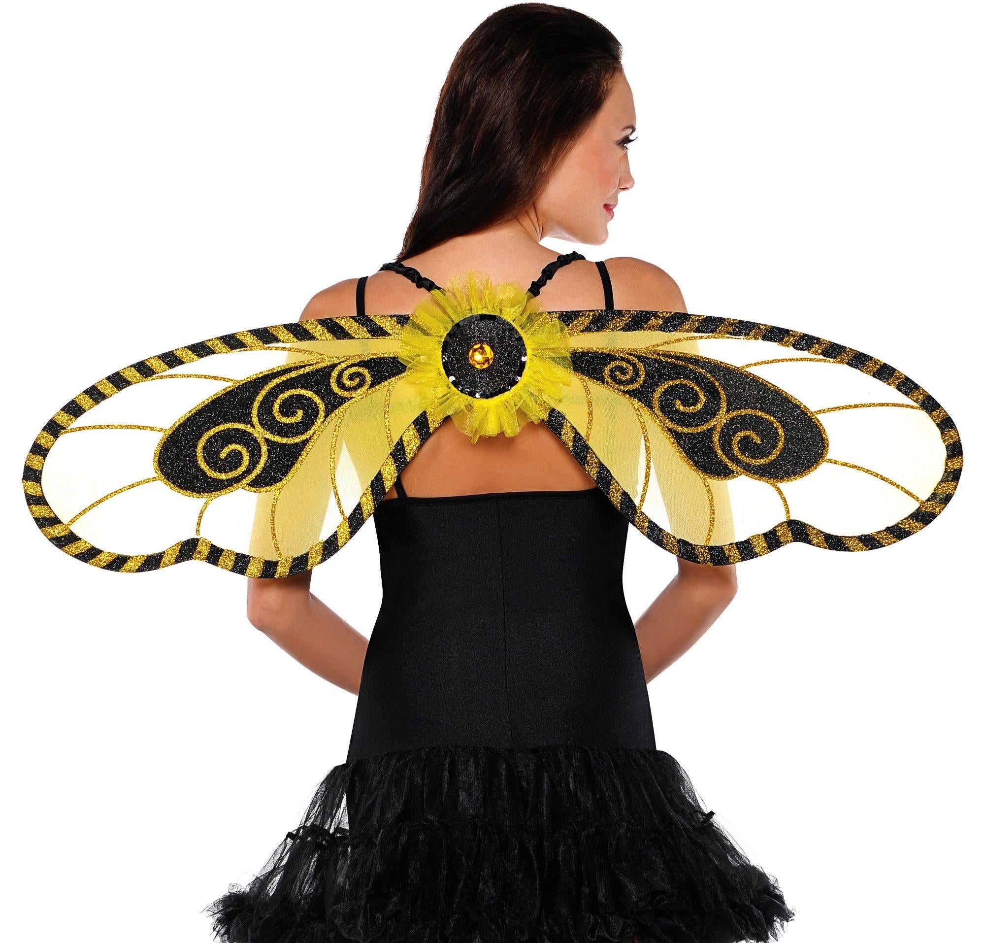 Adult bumblebee costume wings