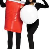 Adult Beer Pong Couple Costume