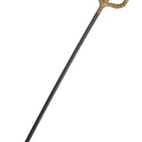 Golden costume trident prop