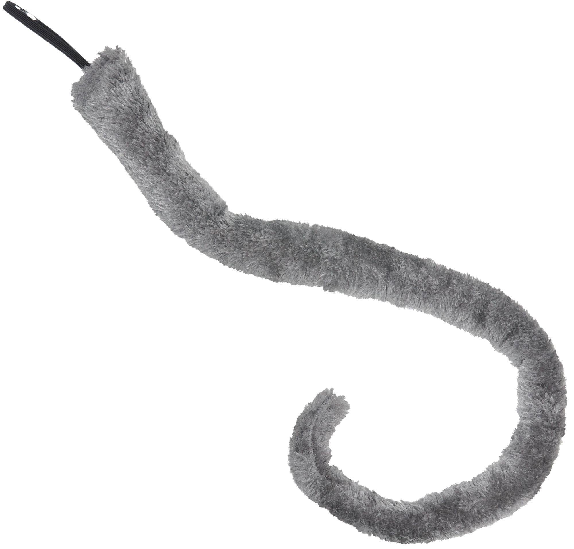 Gray mouse costume tail