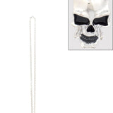Skull costume necklace on cord