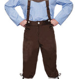 Men's Lederhosen Brown Costume