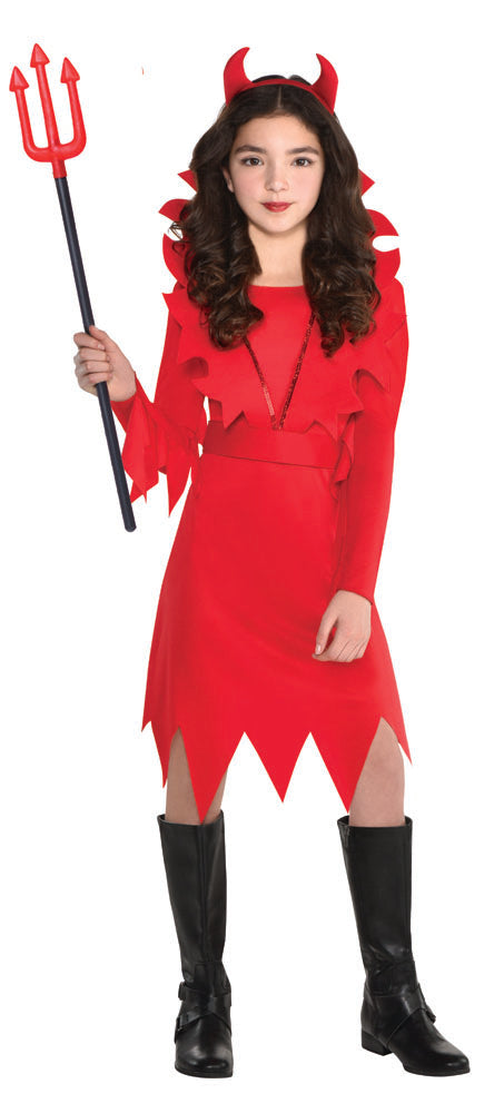 Girls' Devious Devil Costume