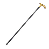 Gold and black costume cane