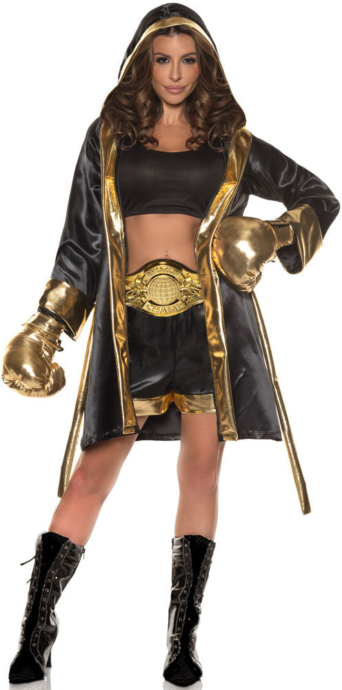 Women's Main Attraction Fighter Costume