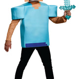 Men's Minecraft Steve Classic Costume