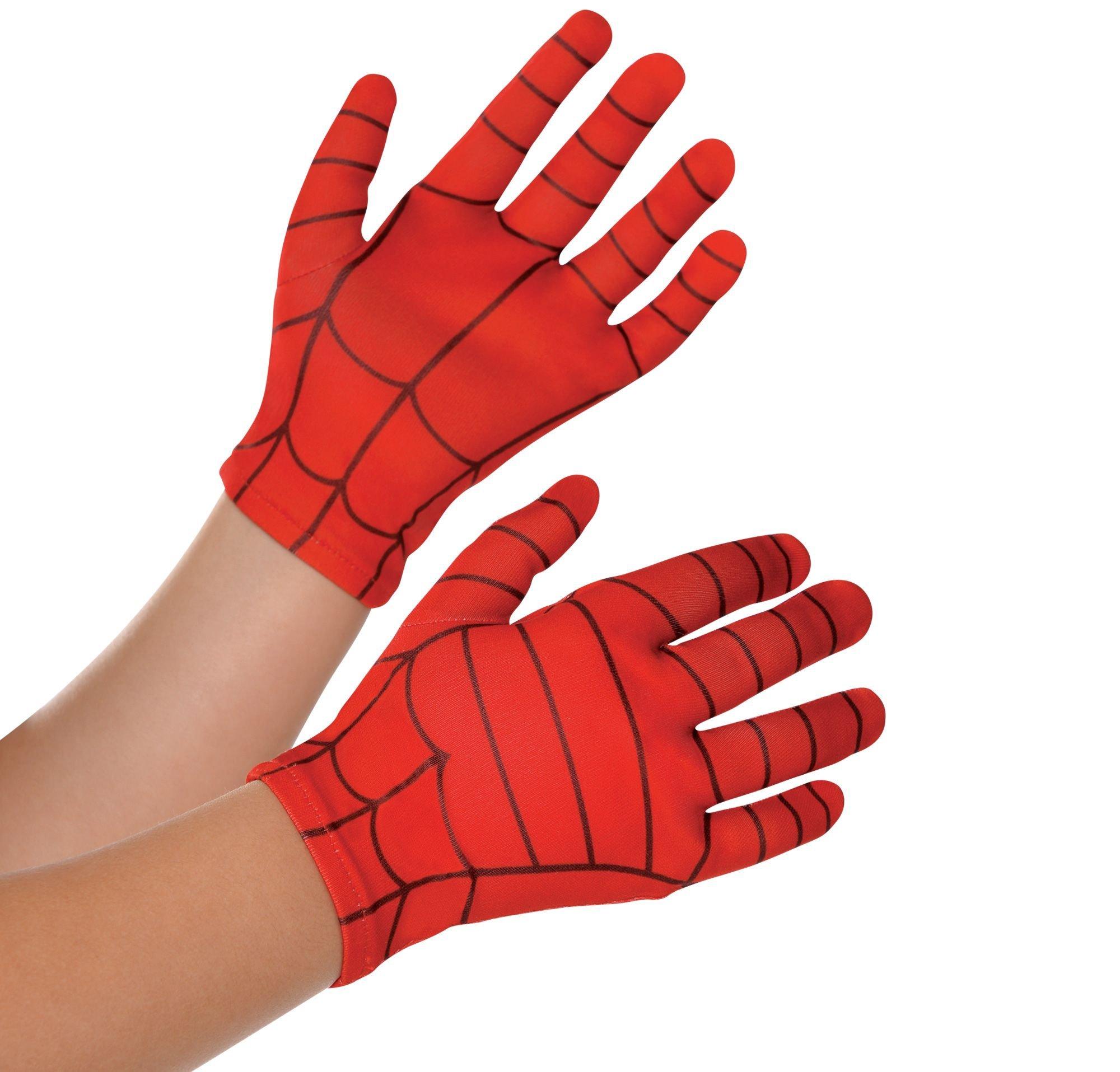 Child Ultimate Spider-Man costume gloves