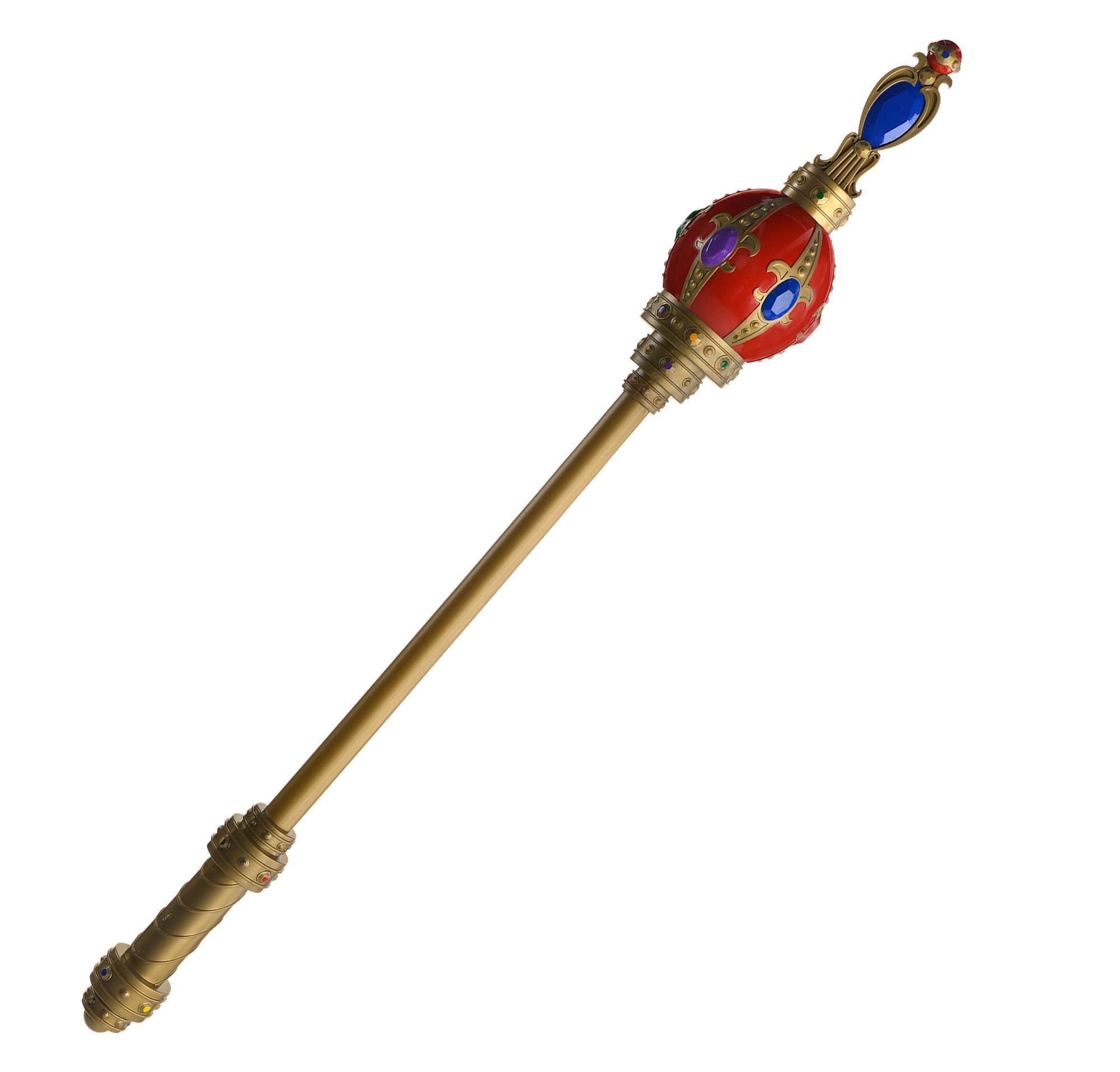 King costume scepter