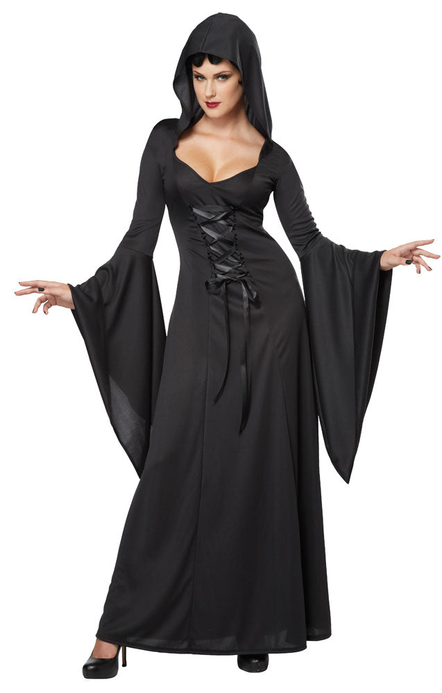 Women's Deluxe Hooded Robe Costume
