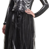 Women's Gothic Skeleton Queen Costume