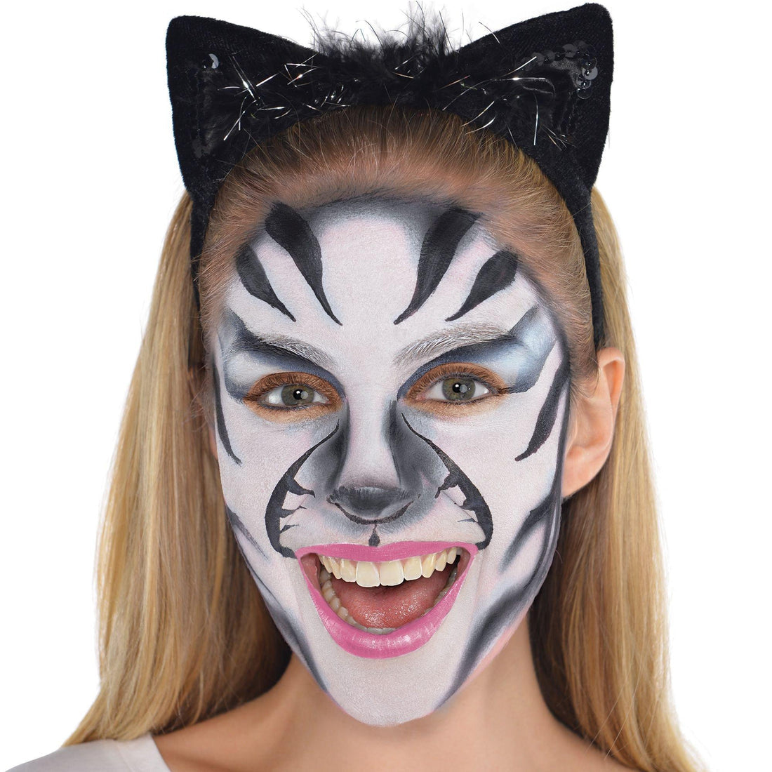 Black and white costume makeup stick set