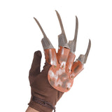 Adult Freddy Krueger costume glove prop