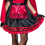 Women's Dark Red Riding Hood Costume