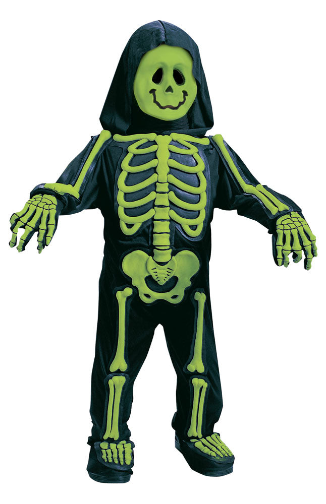 Skelebones Green Costume