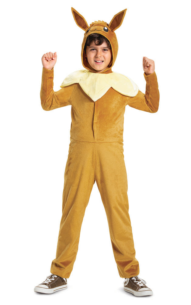 Girls' Eevee Jumpsuit Costume