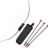 Five-piece costume bow, arrow and quiver toy prop set