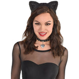 Posh cat ear costume headband