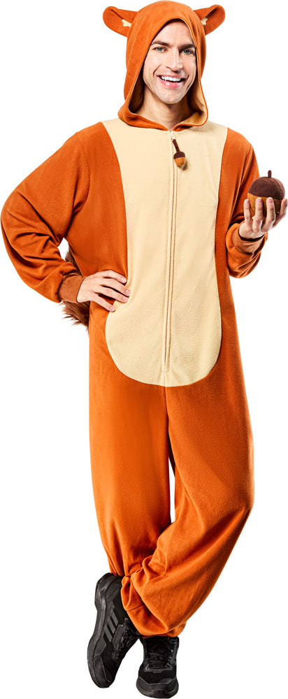 Men's Squirrel Zipster Costume