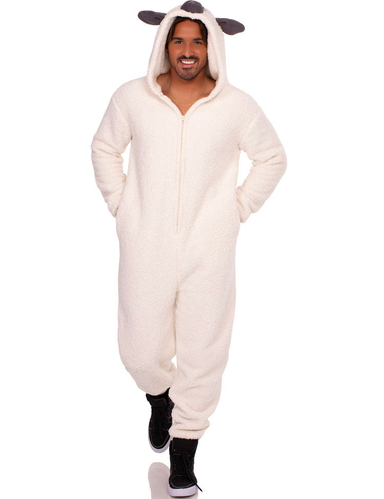 Men's Plush Lamb Costume