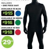 Men's Party Suit Orange Costume