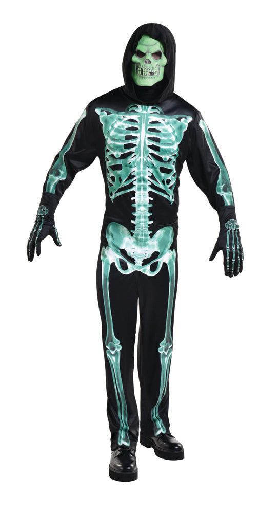 Men's Glow-in-the-Dark Skeleton Costume