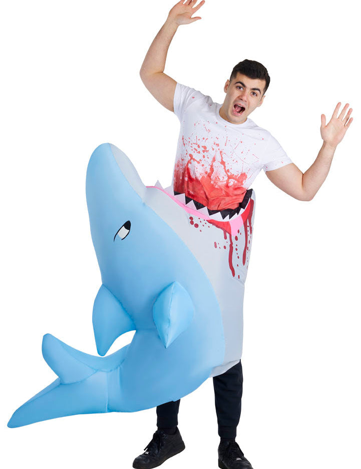 Men's Man Eating Shark Costume