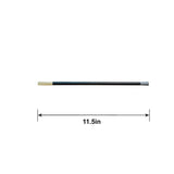Black theatrical cigarette holder costume accessory
