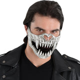 Creature skull half costume mask