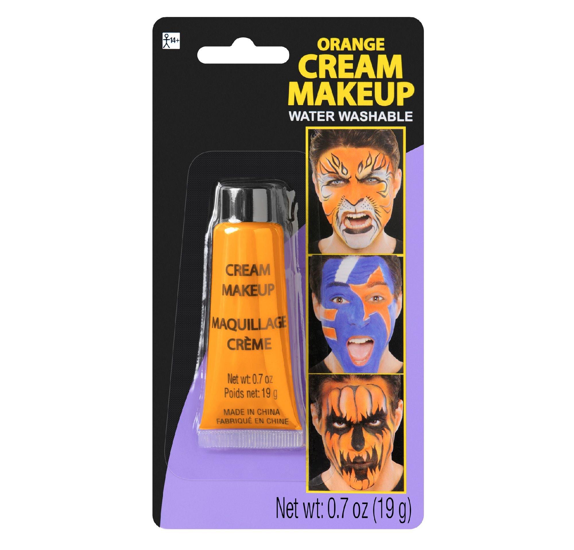 Orange cream costume makeup