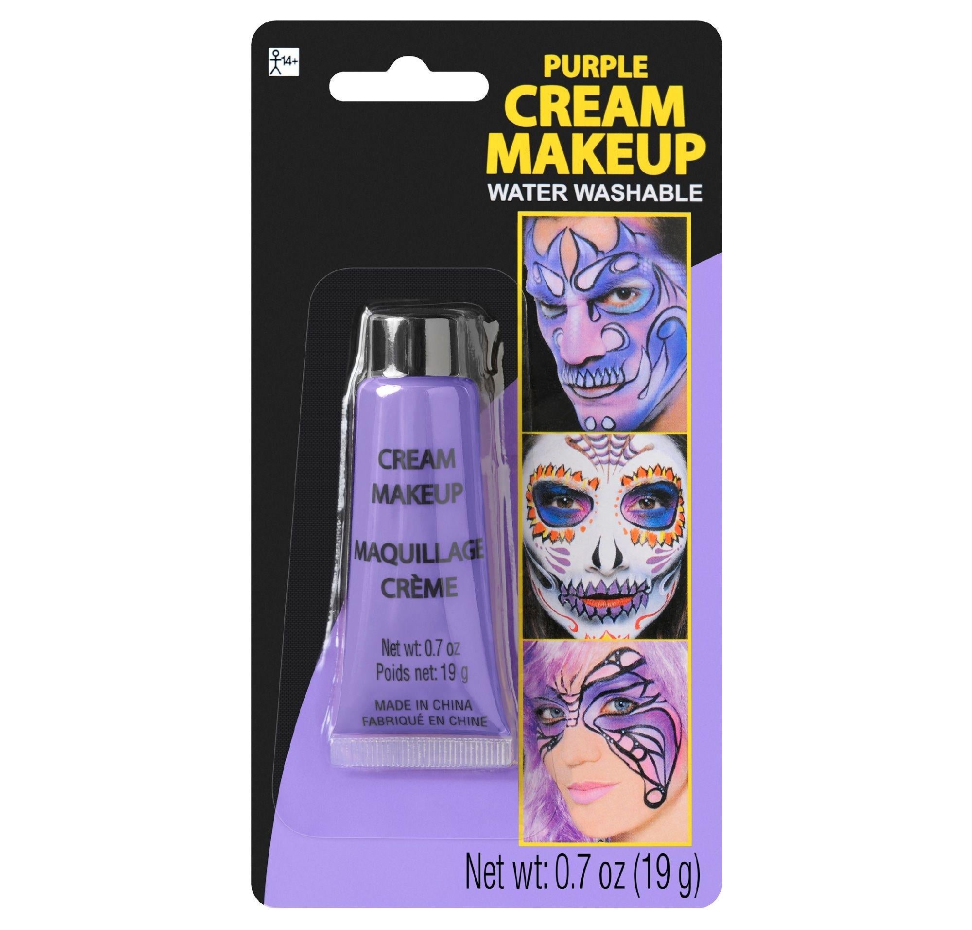 Purple cream costume makeup, 0.7 ounces