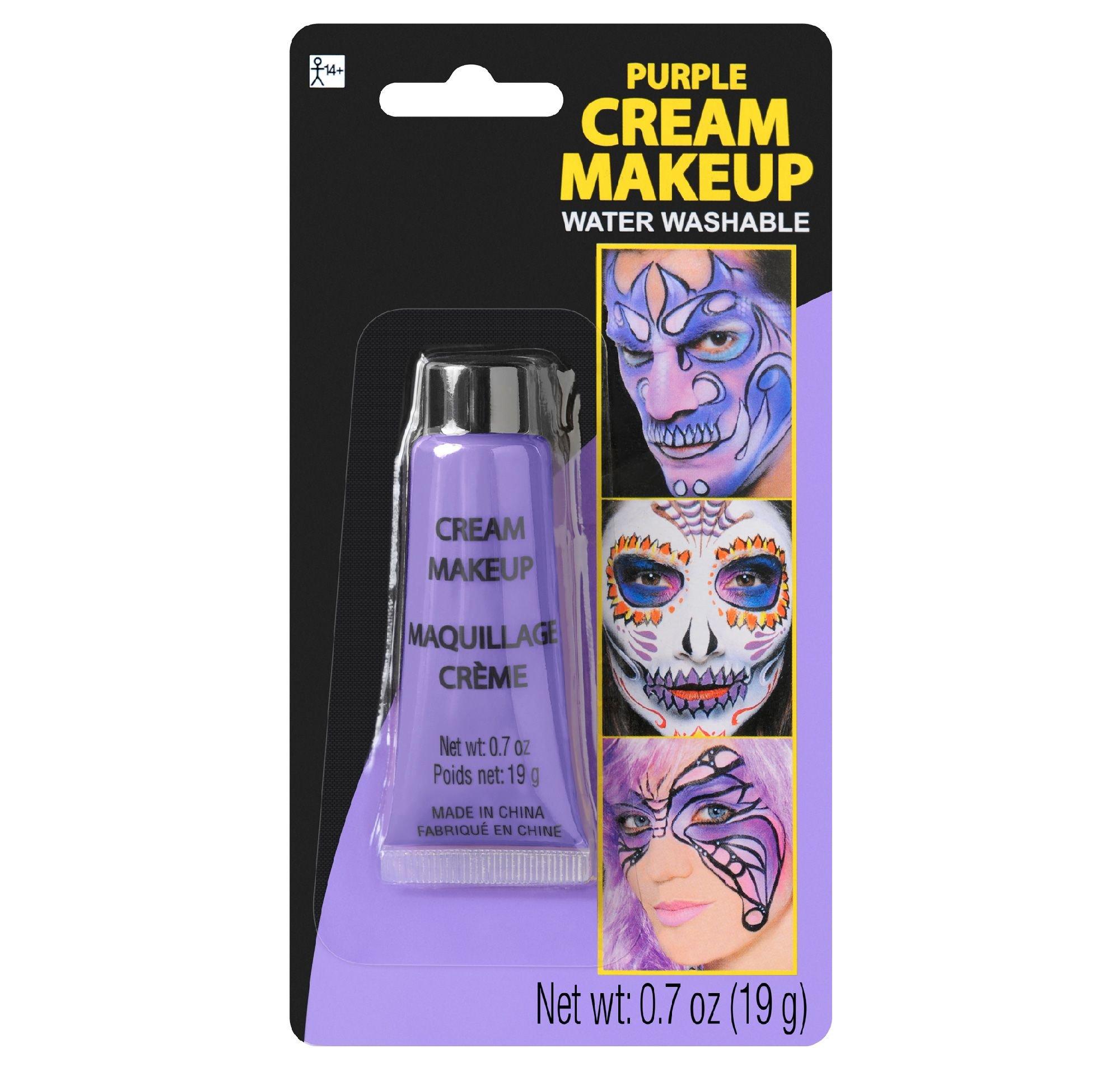 Purple cream costume makeup, 0.7 ounces